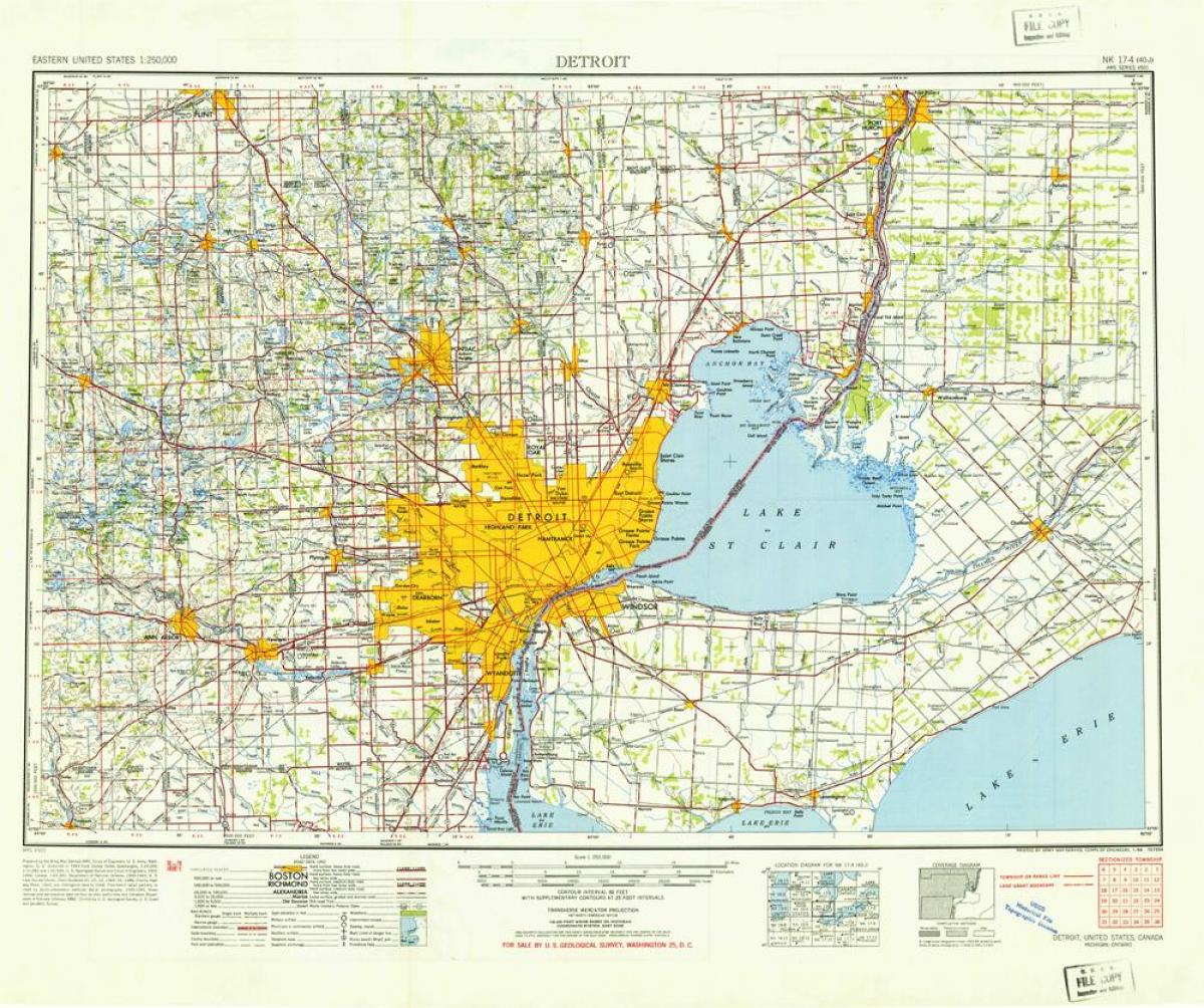 Detroit je v nas zemljevid